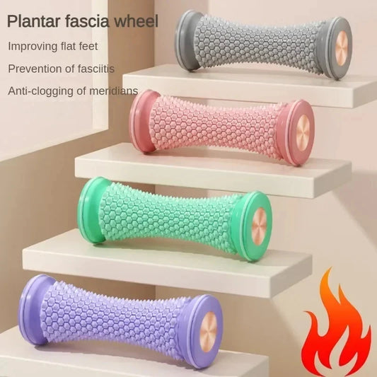 Foot  Roller Yoga Massage Ball Plantar Fascia Roller Muscle Relaxation Care Plastic Manual Foot Massager Beauty World Shop