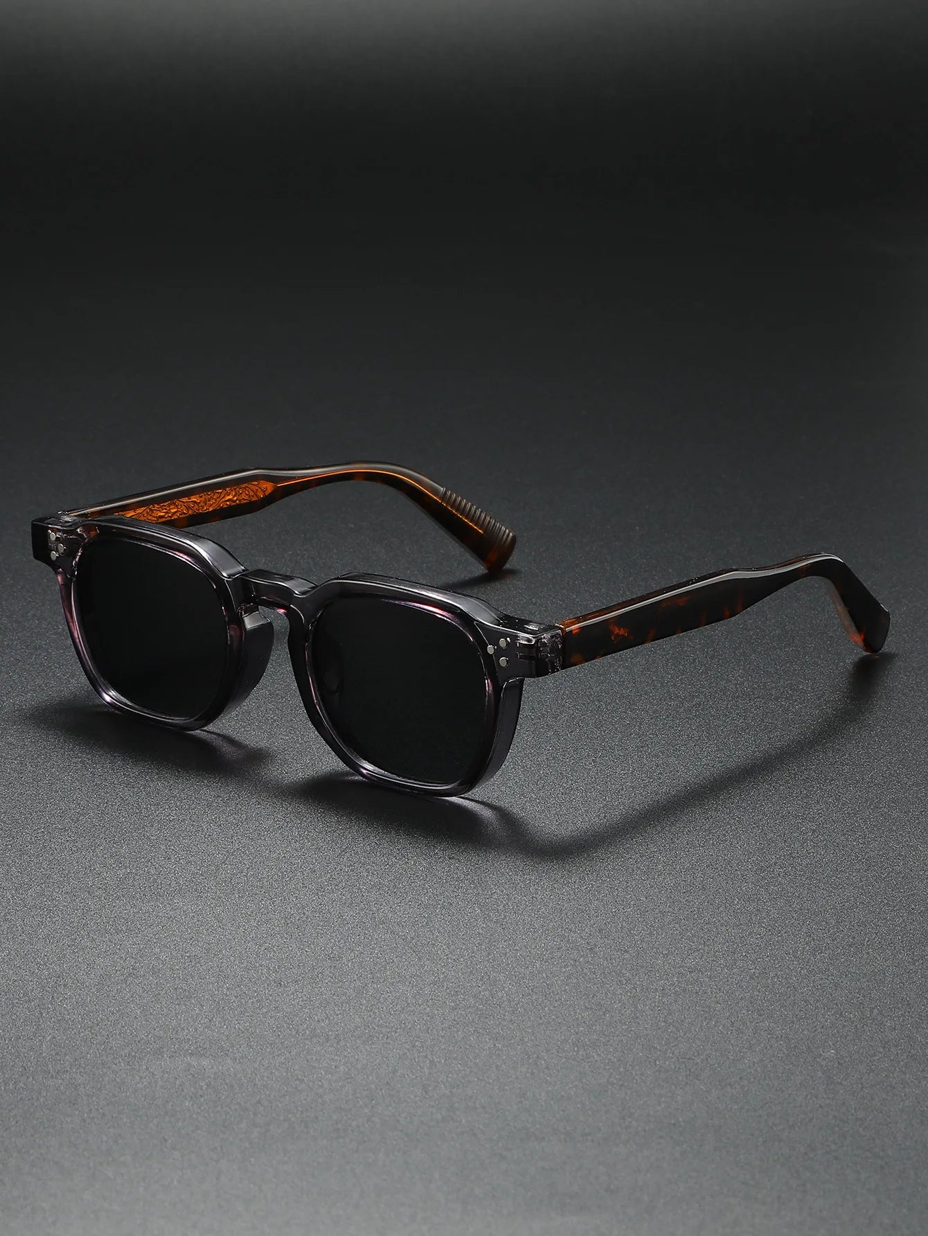 New Polarized Sunglasses Unisex Metal Core CP Square Sun Glasses Rivets Women Shades Driving Glasses Beauty World Shop