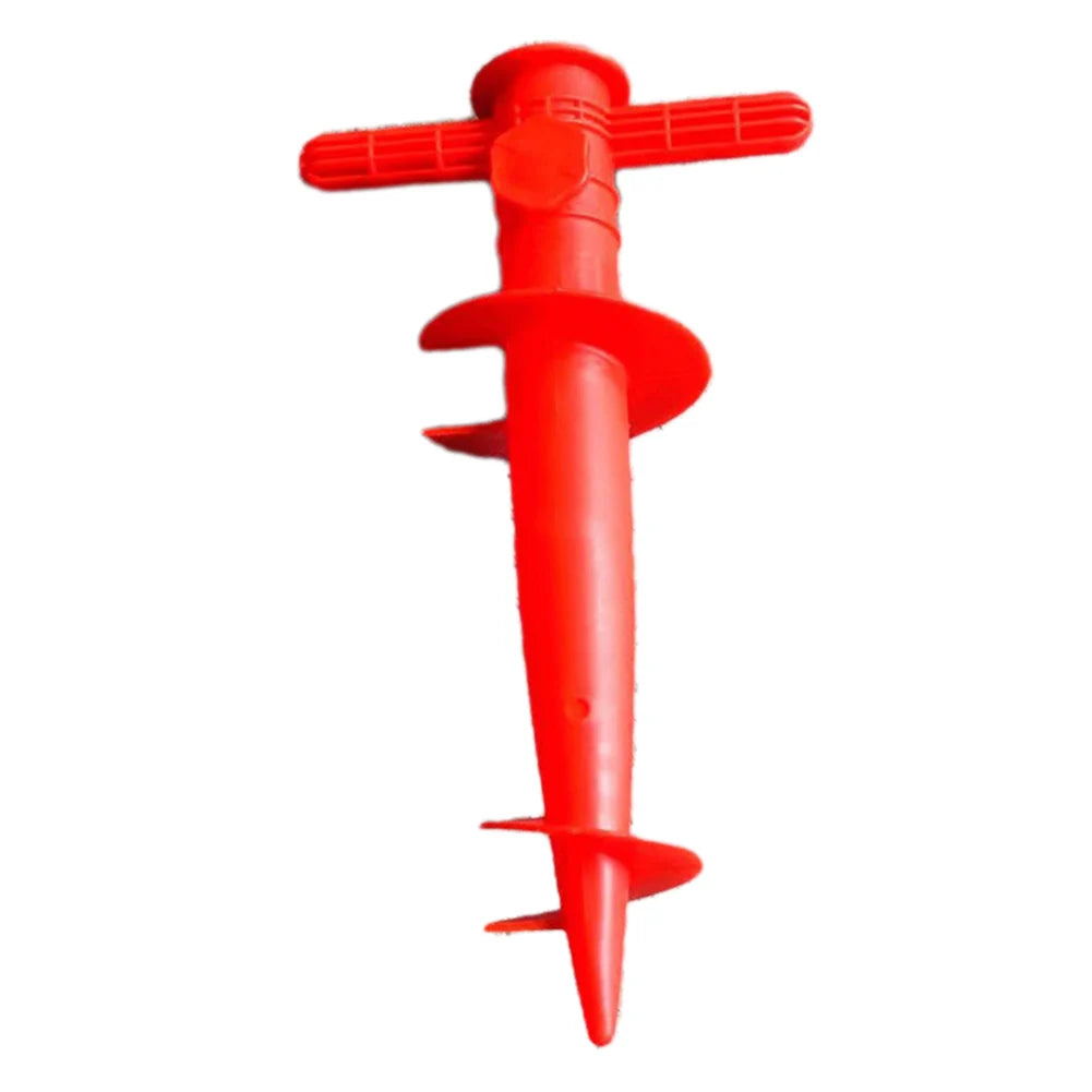 1PC Umbrella Base Adjustable Plastic Sun Beach Patio Sand Ground Fixing Tools Anchor Stand Spike Auger Keep Holder Garden Access Beauty World Shop