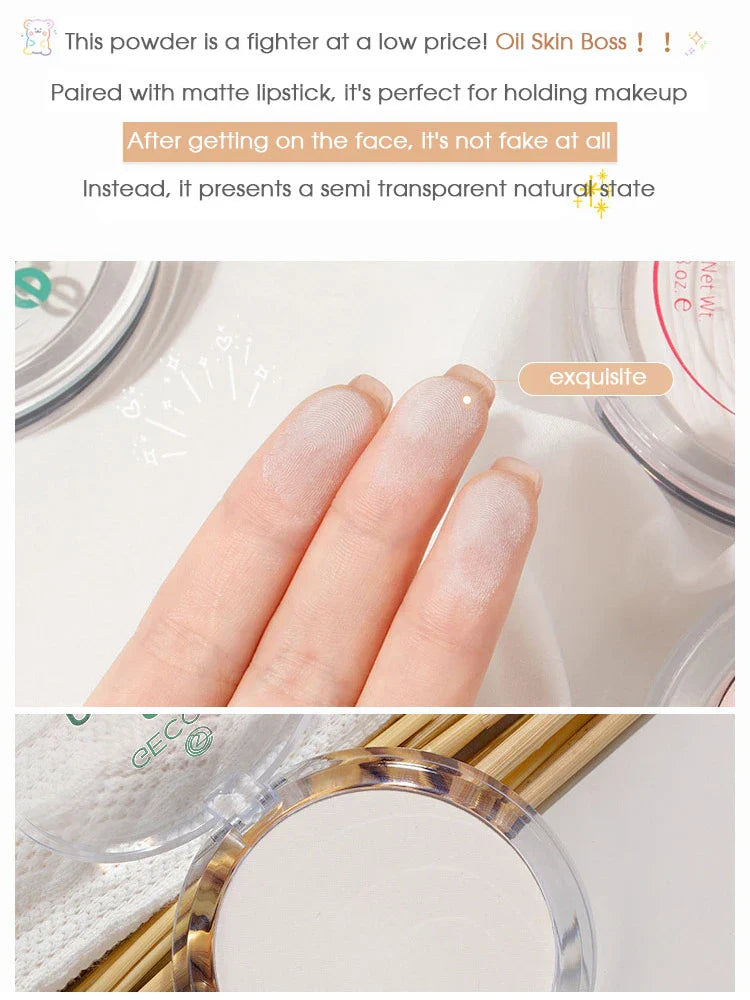 Concealer Banana powder Lasting Oil Control Makeup Honey Powder Waterproof Brightening Set Powder High gloss Powder Cream Beauty Trend Shop