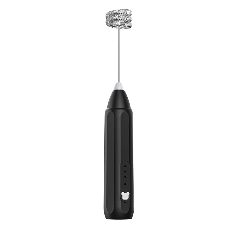 MINI Coffee Frother USB Rechargeable 3 Speeds Foam Maker Coffee Milk Mixer Electric Handle Blender Egg Beater Hot Cooking Tools Beauty World Shop