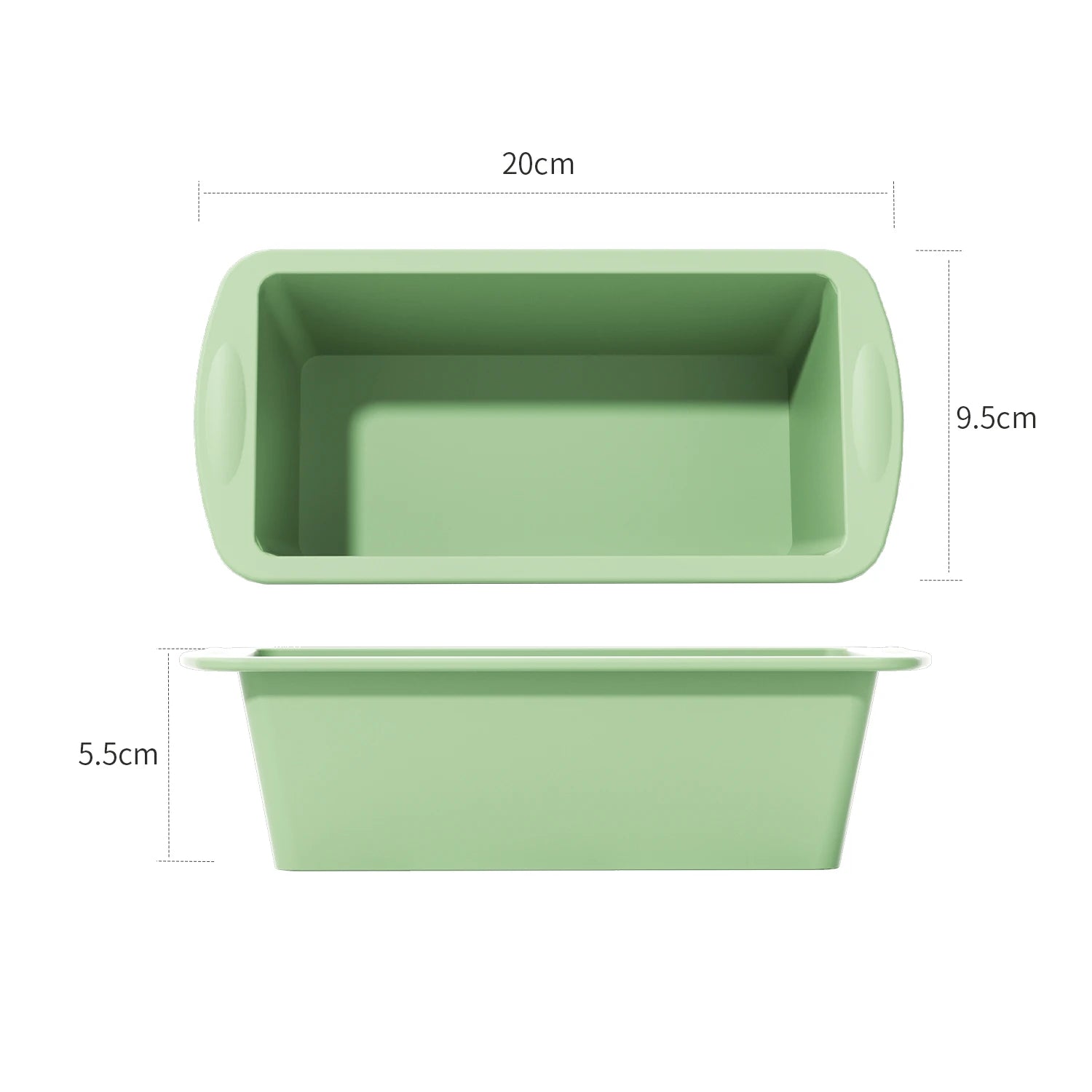 Silicone Baking Molds NonStick Rectangle Cake Pans Mini Loaf Pan Easy Release Bread Toast Mould Kitchen Accessories Pastry Tool Beauty World Shop