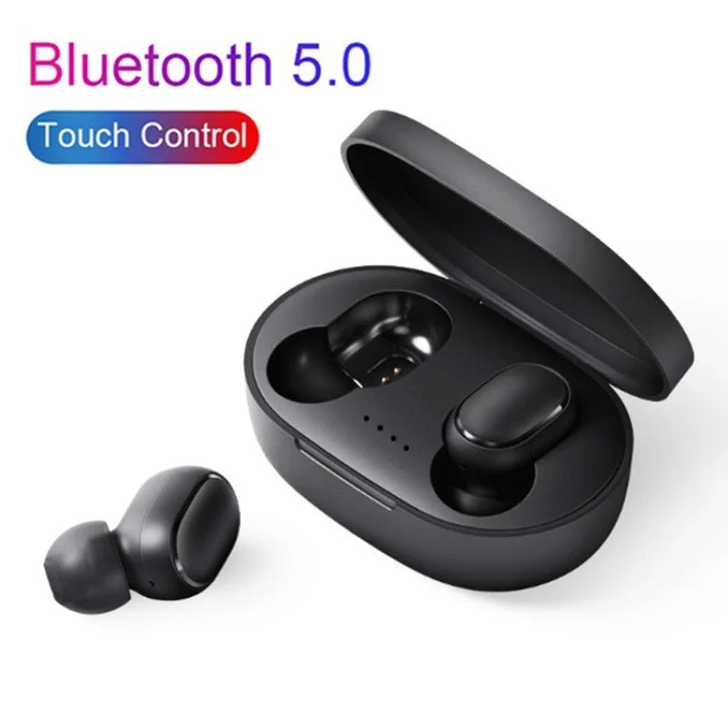Original A6S TWS Headset Wireless Earphones Bluetooth Headphones Sport Stereo Fone Bluetooth Earbuds for Xiaomi Huawei iPhone Beauty Fashion