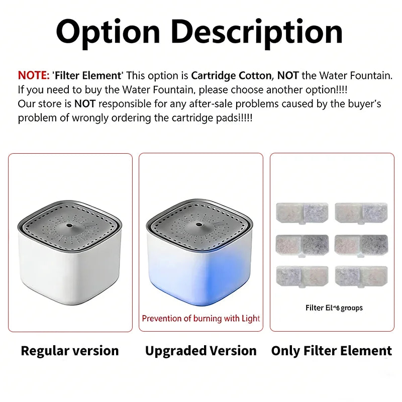 3L Cat Water Fountain Auto Recirculate Filter Large Capacity Filtring Cats Water Drinker USB Electric Mute Cats Water Dispenser Beauty World Shop
