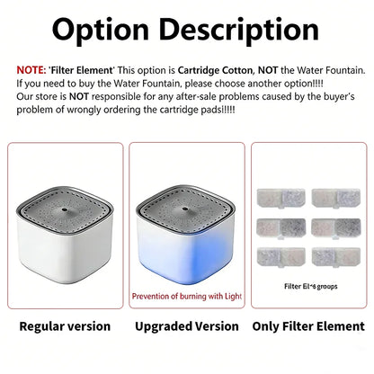 3L Cat Water Fountain Auto Recirculate Filter Large Capacity Filtring Cats Water Drinker USB Electric Mute Cats Water Dispenser Beauty World Shop