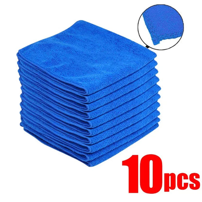 1-20Pcs Microfiber Towels Car Wash Drying Cloth Towel Household Cleaning Cloths Auto Detailing Polishing Cloth Home Clean Tools Beauty World Shop