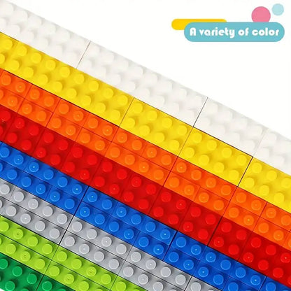 2000PCS Bulk Building Blocks Creative Educational Toys for Kids & Adults STEM Learning Bricks Interesting DIY Construction Set Beauty World Shop