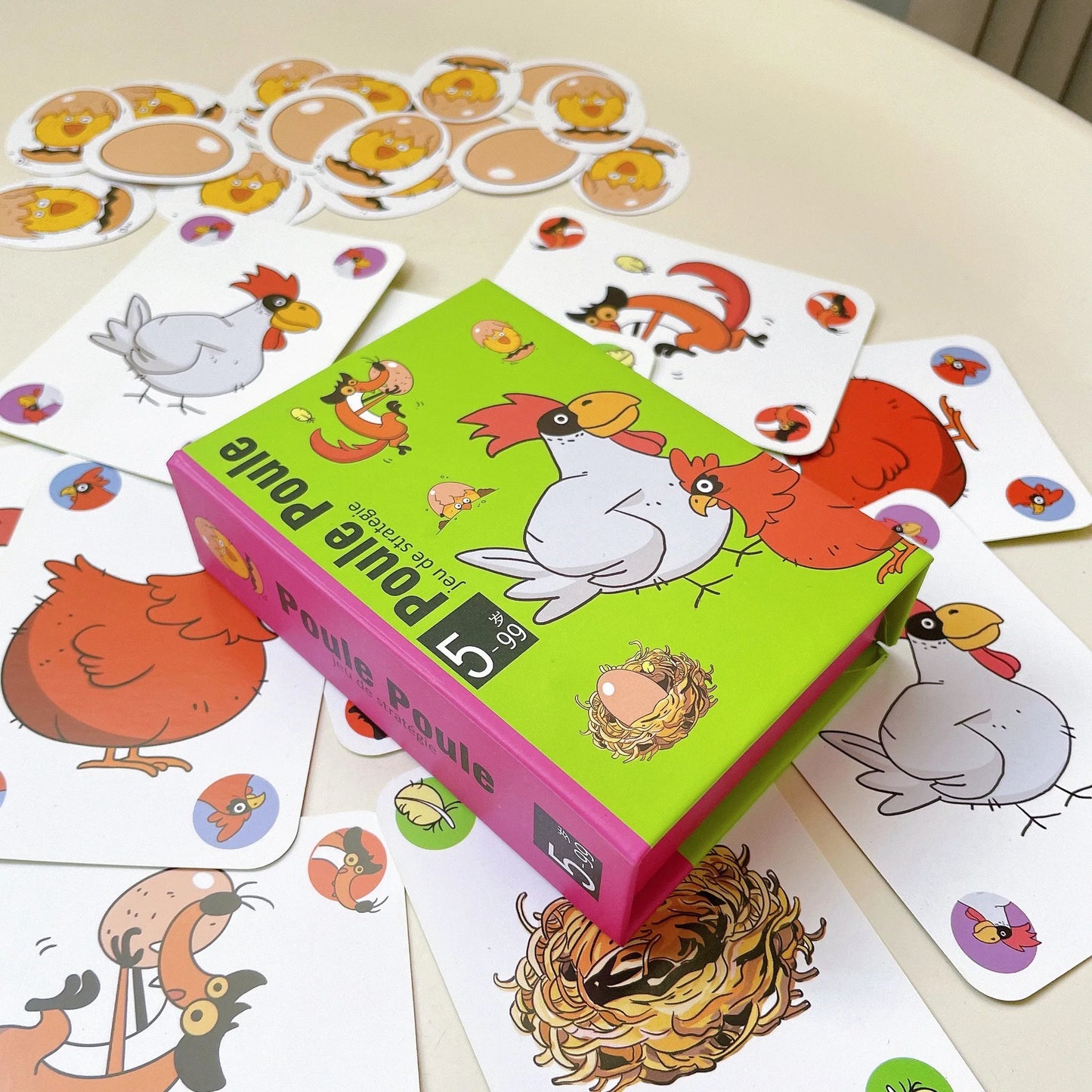 Hot board games Chicken Chiu Chiu Board Game Drecksau Black Sheep Piou Piou Party Cards Game Intellectual Toys Gifts Beauty World Shop