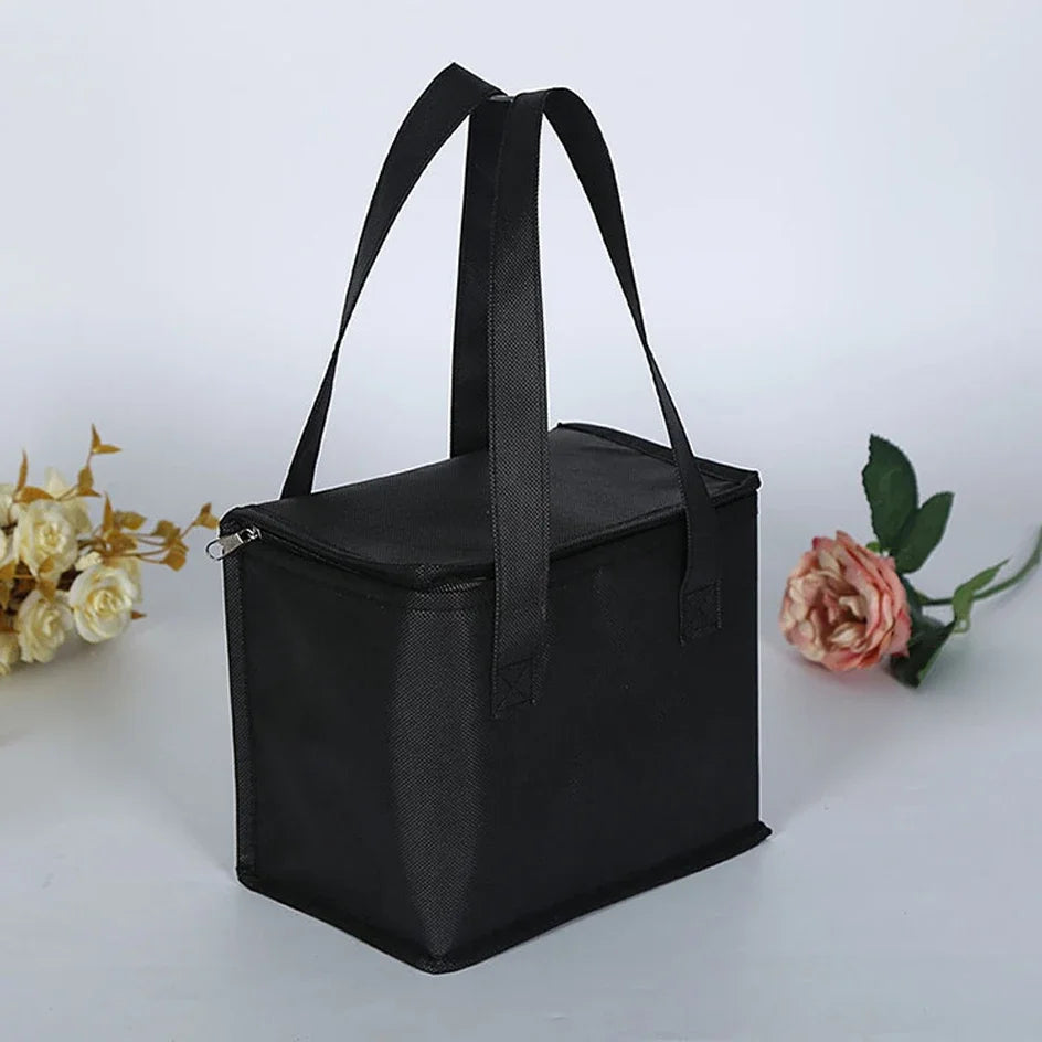 Portable Lunch Cooler Bag Folding Insulation Picnic Ice Pack Food Thermal Bag Drink Carrier Insulated Bags Beer Delivery Bag Beauty World Shop