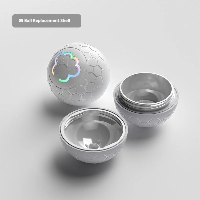 Smart Dog Toy Ball Electronic Interactive Pet Toy Ball USB Automatic Bouncing Rolling Toy Ball With RGB Lights Puppy Cat Product Beauty World Shop