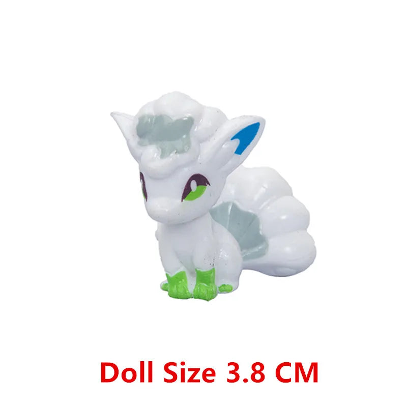 Pokemon 4-13Cm New Cartoons Movie Anime Figure Pikachu Mewtwo Charmander Blastoise Gurado Pet Action Model Toy Gifts Beauty World Shop