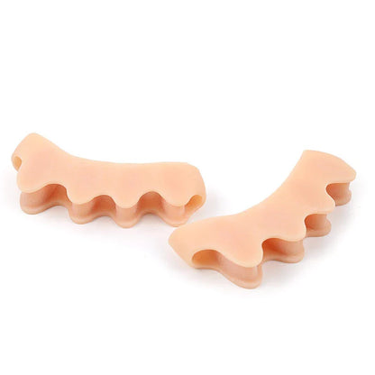 Protective Toe Separator Suitable Bunion Yoga Gel Silicone Hammer Toes Corrector for Women Men Straighteners Overlapping 1 Pair Beauty Trend Shop