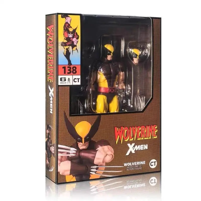 New Ct Toys Wolverine Deadpool Anime Figure Mafex 138 Deadpool 3 Movie Action Figure Figurine Model Statue Collection Toys Gifts Beauty World Shop