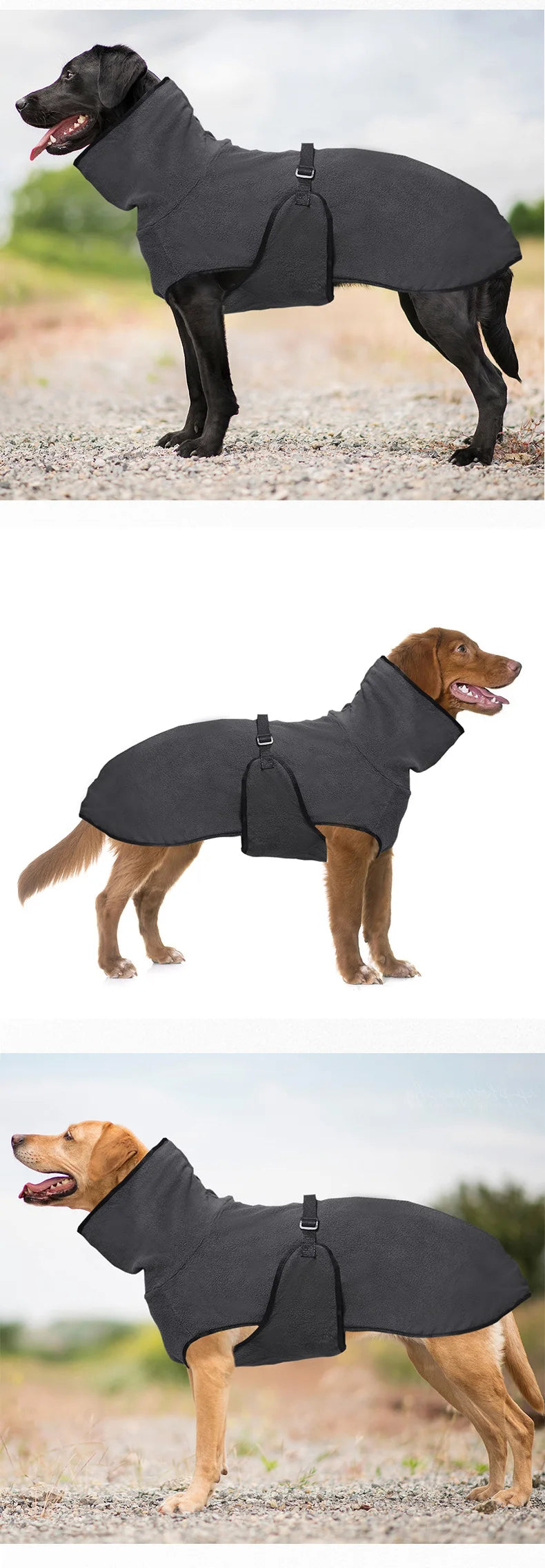 Winter Pet Dog Clothes Warm Big Dog Coat Puppy Clothing Pet Vest Jacket For Small Medium Large Dogs Golden Retriever