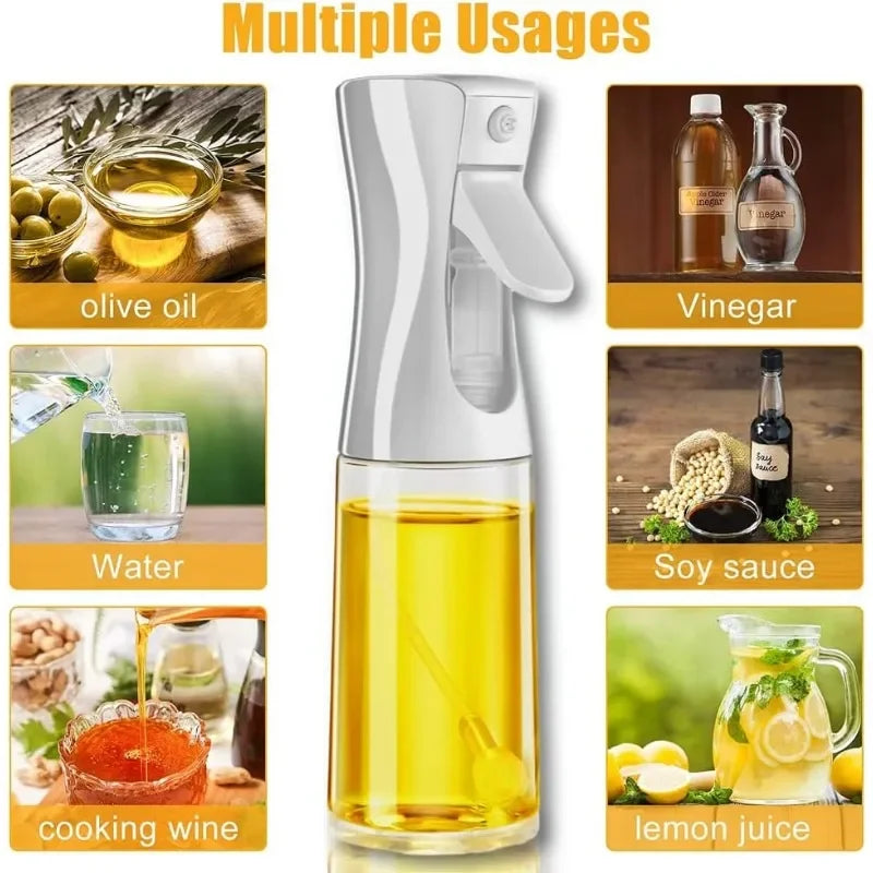 Oil Spray for Cooking - Olive Oil Dispenser Bottle Sprayer Mist-Reusable Food Grade Oil Vinegar,Spray Bottle Kitchen Accessories Beauty World Shop