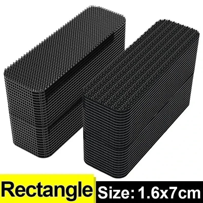 Carpet Fixing Stickers Double Faced High Adhesive Car Carpet Fixed Patches Home Floor Foot Mats Anti Skid Grip Tapes Magic Tape Beauty Fashion