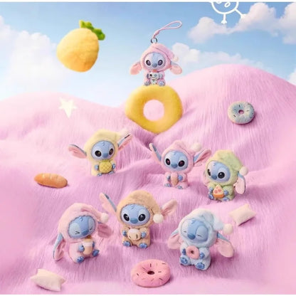 NEW Stitch Eat Something Before Sleep Series Blind Box Plush Dolls Pendant Cute Doll Ornament Mystery Box Surprise Toys Gifts Beauty World Shop