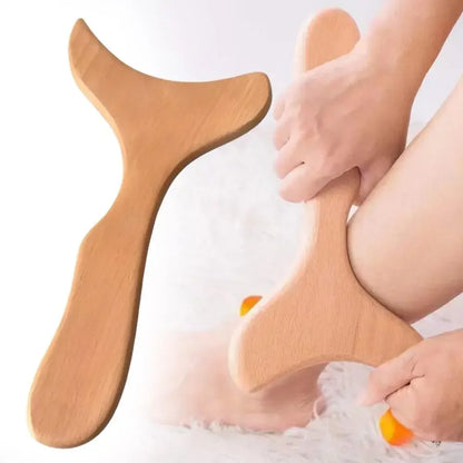 Wood Massager Body Sculpting Tools Lymphatic Drainage Massager Body Sculpting Tools For Anti-Cellulite Gua Sha Muscle Release Beauty World Shop