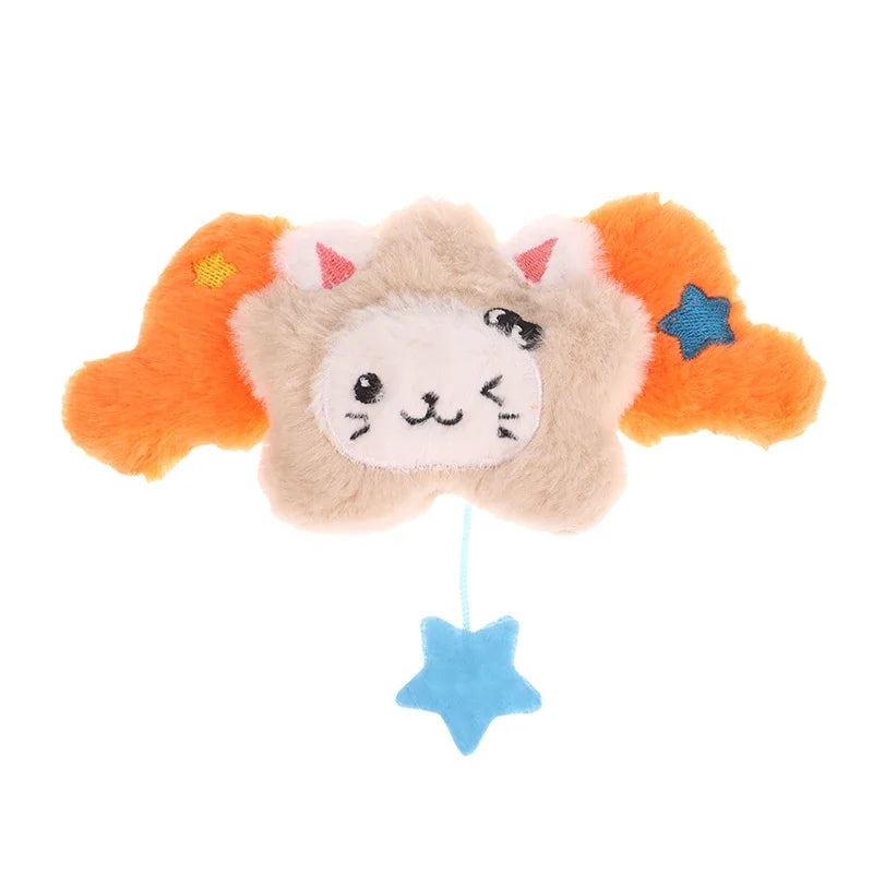1PC Star Pendant Key Chain Doll Album Plush Pendant Doll School Bag Decoration Gifts Beauty World Shop