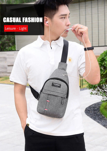 Men's Waterproof Large Capacity Fanny Pack, Adjustable Strap For Outdoor Activities, Travel Running, Hiking, And Cycling Beauty World Shop