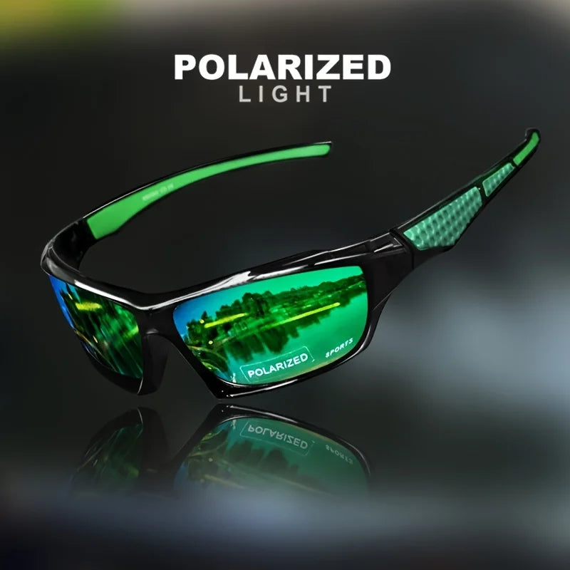 1/3PCS Sports Polarized Sunglasses for Men Lightweight Night Vision Male Shades Cycling Driving Fishing Fashion Mirror Sunglass Beauty World Shop
