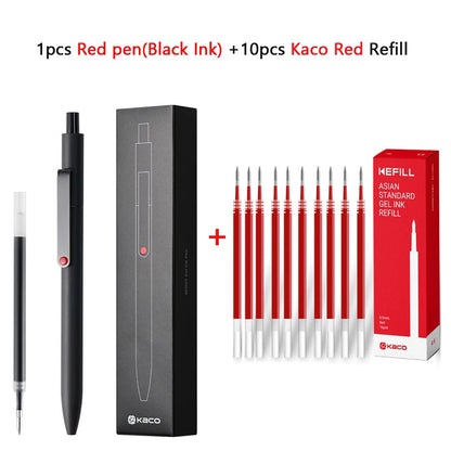 KACO 0.5mm MIDOT Gel Ink Pens, Quick-drying Press Smooth Writing Pen, High Volume for Taking Exams Grading Homework Doing Papers Beauty World Shop