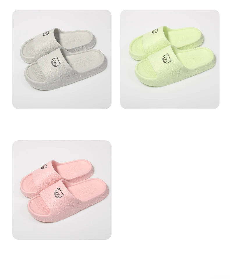 Non-slip Slippers Female Outer Wear 2024 New Bathroom Bathroom Indoor Home Sandals Female Summer Eva Beauty World Shop