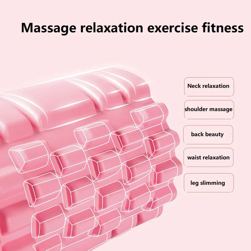 30CM Yoga Roller Massage Foam Myofascial Release Roll Gym Foam Roller Foam Sports Roller Gym 10cm Fitness YJZ01 Beauty World Shop