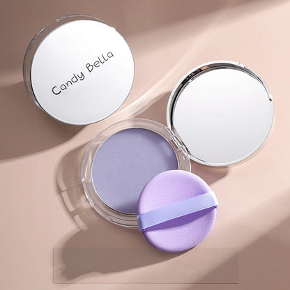 1PC Candy Bella Violet Cream To Powder Skin-friendly Skin Natural Face Long Lasting Oil-controlling Contouring Powder Cosmetics Beauty World Shop