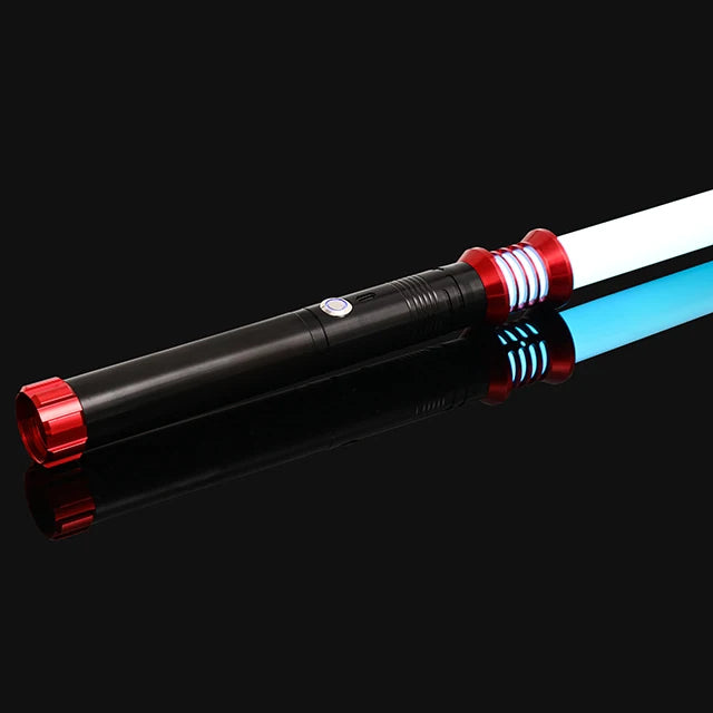 Luke RGB 16 Color Variable Metal Handle Lightsaber With Hitting Sound Effect FX Duel Lightsaber Metal Aluminum Handle Lightsaber Beauty World Shop