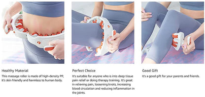 Cellulite Massager Manual Muscle Massager Roller for Leg, Neck, Arm and Foot, Multi-function Pelvic Floor Muscle Trainer Beauty Beauty World Shop