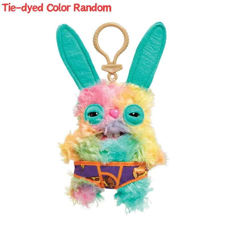 Fuggler Funny Ugly Monster Plush Toys Keychain Kawaii Fuggler Monster Rabbits Cute Stuffed Peluche Dolls Pendants Gifts Kid 12CM Beauty World Shop