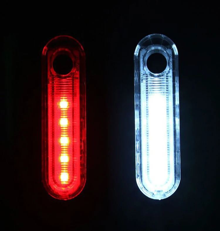 Bicycle Rear Lights USB Rechargeable Bike Tail Light Cycling Taillights Flashing 4 Modes for Night Riding Bike Light Back Lamp Beauty World Shop