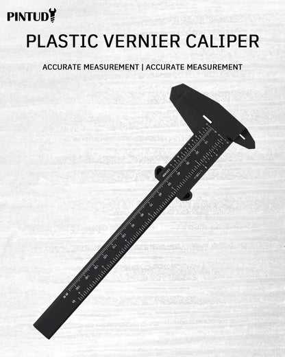 1PC Plastic Vernier Caliper Digital Display Caliper Mini Text Play Caliper Student Vernier Ruler 0 to 150mm Measuring Tool Beauty World Shop
