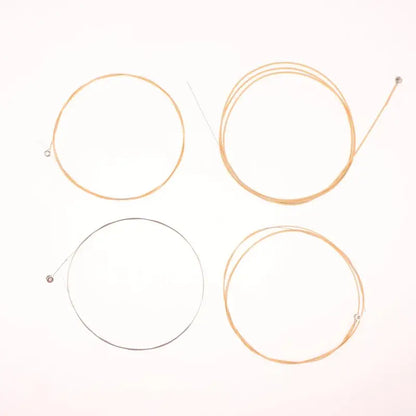 1 Pcs Smooth-Feel Non-Oxidation Acoustic Guitar Strings Set - Ideal For Ballad & Ethnic Plucked Instruments Beauty World Shop