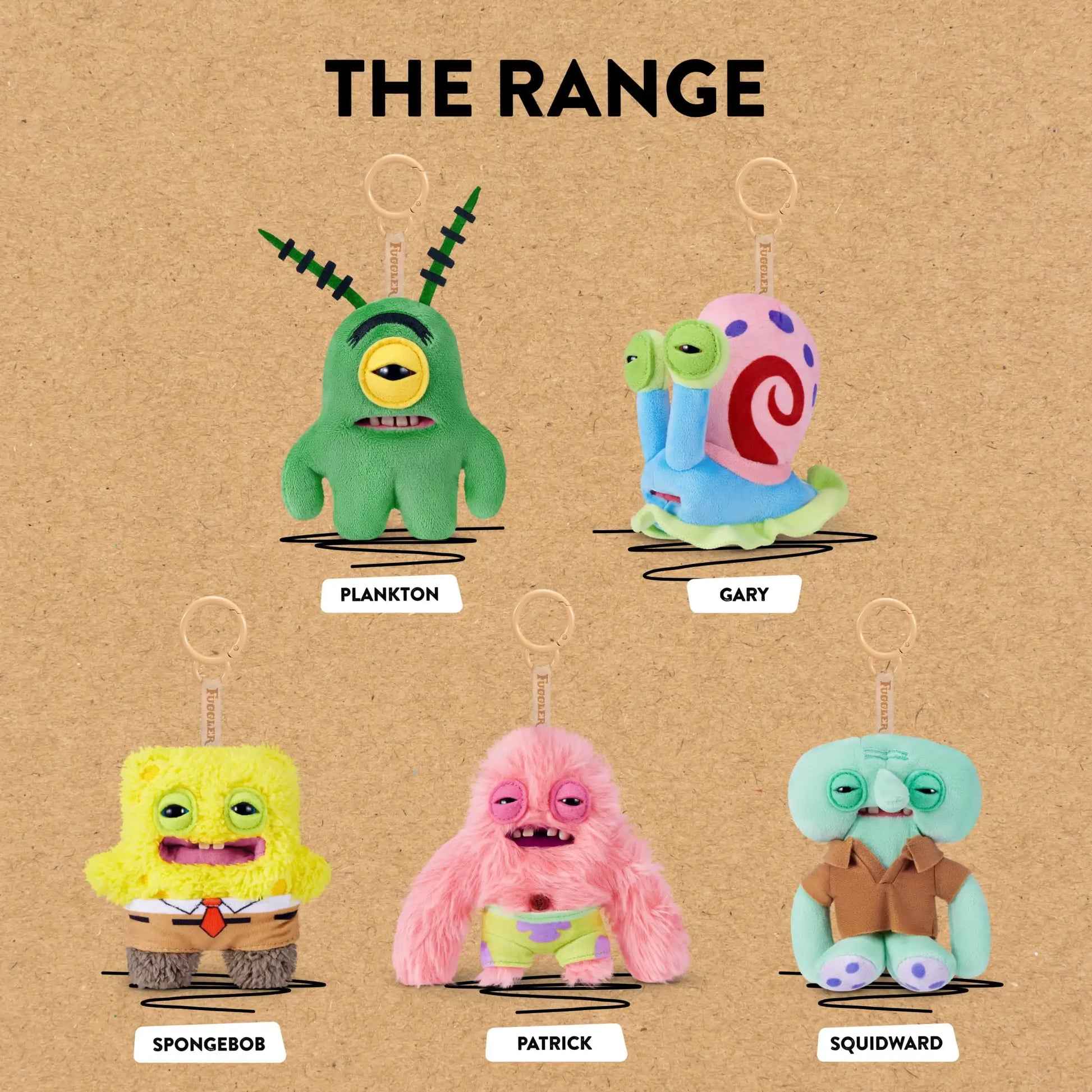 Fuggler Funny Ugly Monster Plush Toys Keychain Kawaii Fuggler Monster Rabbits Cute Stuffed Peluche Dolls Pendants Gifts Kid 12CM Beauty World Shop