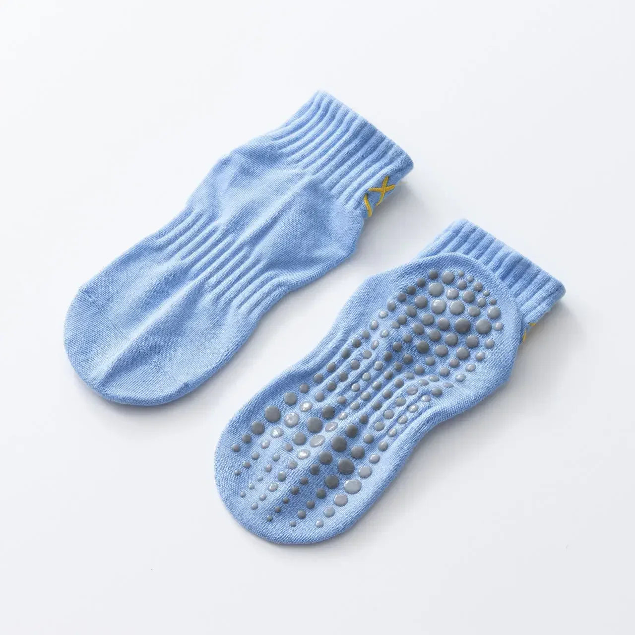 Simple Non-slip Breathable Yoga Socks Women Pilates Socks  Indoor Dance Fitness Gymnastics Professional Training Sports Socks Beauty World Shop