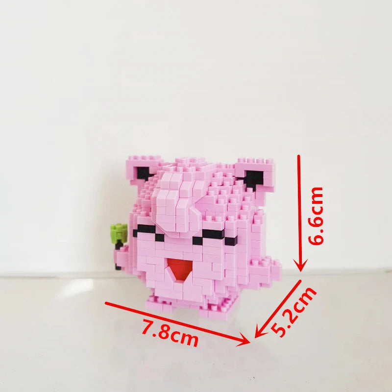 75 Style Building Blocks Assembly Anime Picachu Charizard Doll Blastoise Bulbasaur Gengar Bricks Figures Toy for Kid Gift Beauty World Shop
