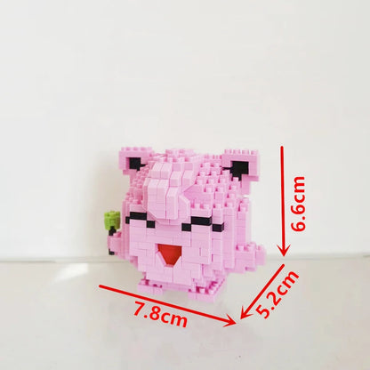 75 Style Building Blocks Assembly Anime Picachu Charizard Doll Blastoise Bulbasaur Gengar Bricks Figures Toy for Kid Gift Beauty World Shop