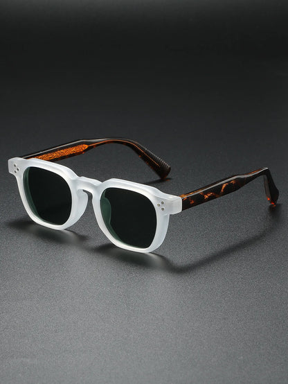 New Polarized Sunglasses Unisex Metal Core CP Square Sun Glasses Rivets Women Shades Driving Glasses Beauty World Shop