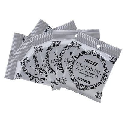 MOGE MG43 028-043 Classical Guitar Strings Nylon Silver Jacketed Wire Coating Musical Instrument Accessories Beauty World Shop