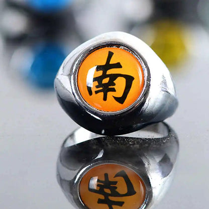 10PCS/Set Anime Akatsuki Itachi Metal R-ings Cartoon Cool Cosplay Accessory Props Boy Children Action Figure Toy Gift Beauty World Shop