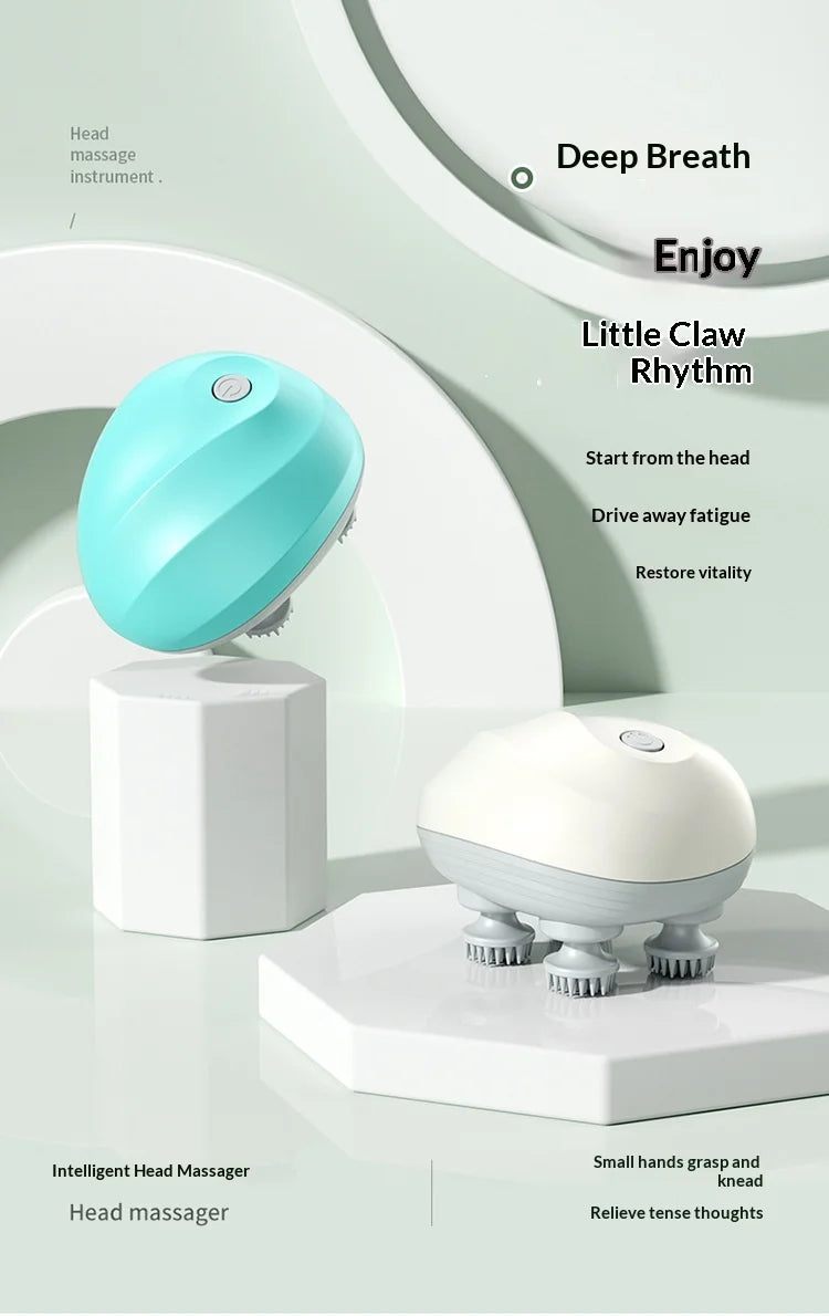 Deep Scalp Massager Head Cleaning Massager Also Suitable for Pets Electric Massage Tool Washable and Portable Beauty World Shop