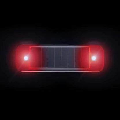 Mini LED Solar Power Car Warning Light Night Security Simulated Alarm Wireless Anti-Theft Caution Lamp Flashing Dummy Alarm Lamp Beauty World Shop