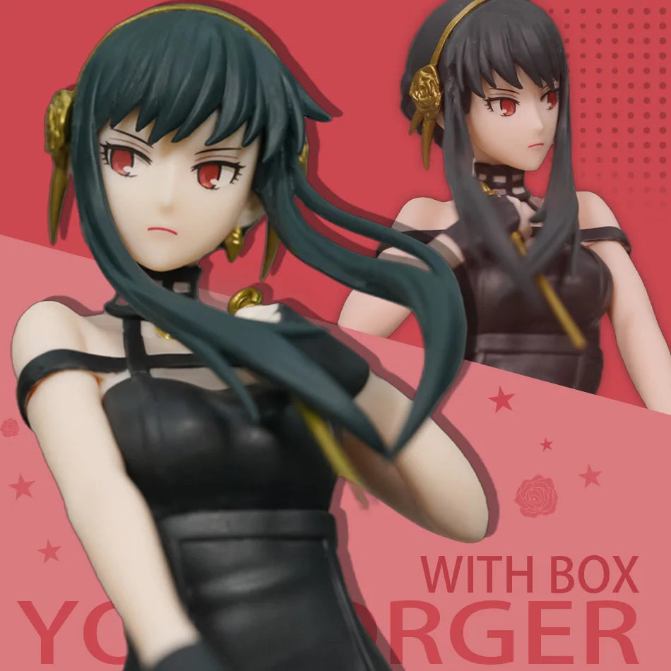 16CM SPY×FAMILY Anime Figure Kawai Anya Forger Yor Forger Action Figures Standing Figurine Collectible Model Doll Toys In Stock Beauty World Shop