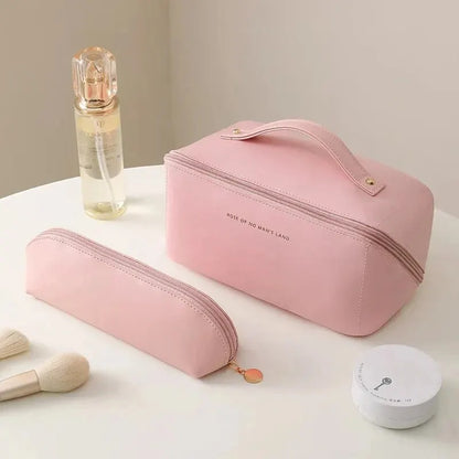 1/2Pcs Cosmetics Storage Kit Large Capacity Travel Toiletry Bag Makeup Bag Ins Advanced Sense Portable Cosmetic Storage Bag Beauty World Shop