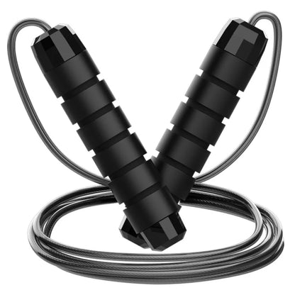 1PCS The New Jump Rope Steel Wire Skipping Exercise Adjustable Jumping Fitness Workout Training Home Sport Equipment Tangle-Free Beauty World Shop