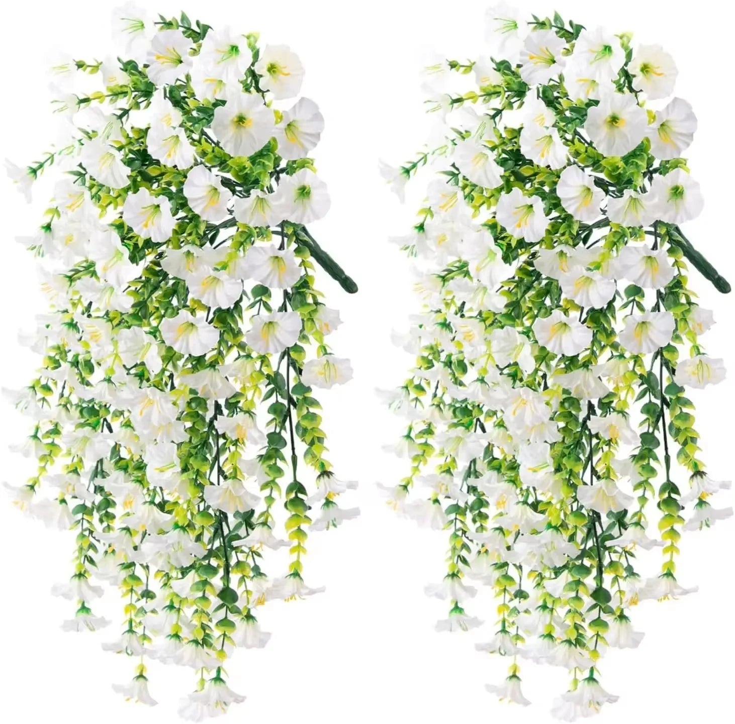 1/2Pcs Artificial Flowers Vine Morning Glory Wedding Bridal Home Room Table Festival Decor Outdoor Yard Garden Arch DIY Gift Box Beauty World Shop