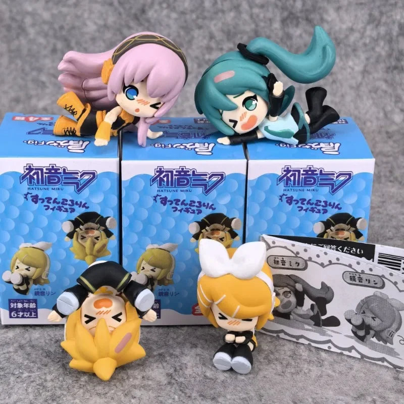 Anime Figure Hatsune Miku Kagamine Rin Kagamine Len Megurine Luka Collection Ornaments Blind Box Toys Children Gifts Beauty World Shop