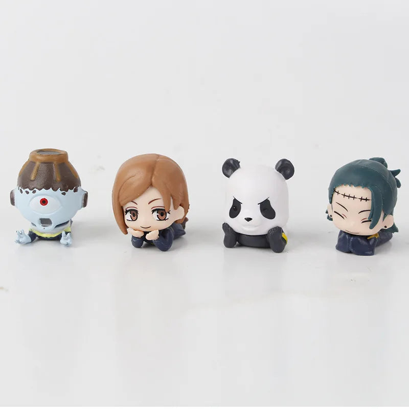 7pcs/set Jujutsu Kaisen Satoru Gojo Itadori Yuji Megumi Kugisaki Sukuna Geto Suguru Anime Figure Toys Cute Doll Collection Model Beauty World Shop